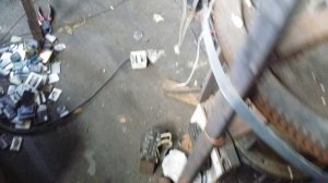 установил генератор электричества на бтг