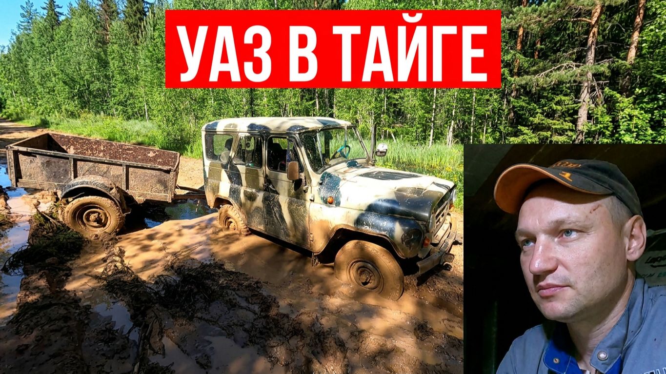 ТАЙГА, УАЗ И ТОННА МЕТАЛЛА! Ищу родной дом в заброшенном поселке. Бездорожье не помеха. смотреть онлайн