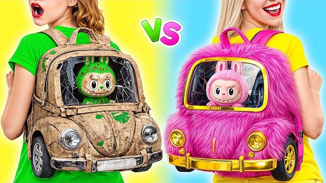 Дорогой vs Дешевый домик для Лабубу. Пранк-баттл смотреть онлайн