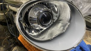Установка BI-LED модулей в Матиз
