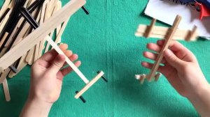 Самолетик из деревянных шпателей! Поделки из деревянных палочек своими руками!