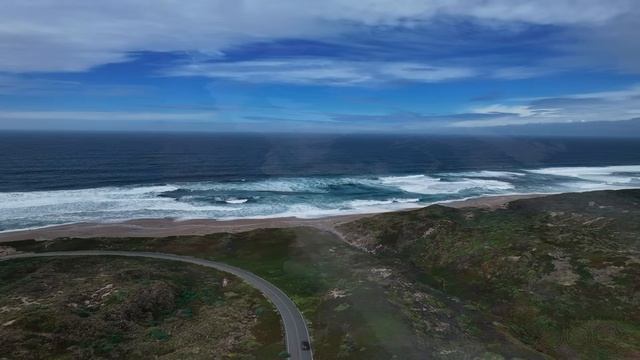 Pacific Coast Highway Ocean Therapy ｜ Northern California Coastal Drive ｜ Melodic Chill for Your TV смотреть онлайн