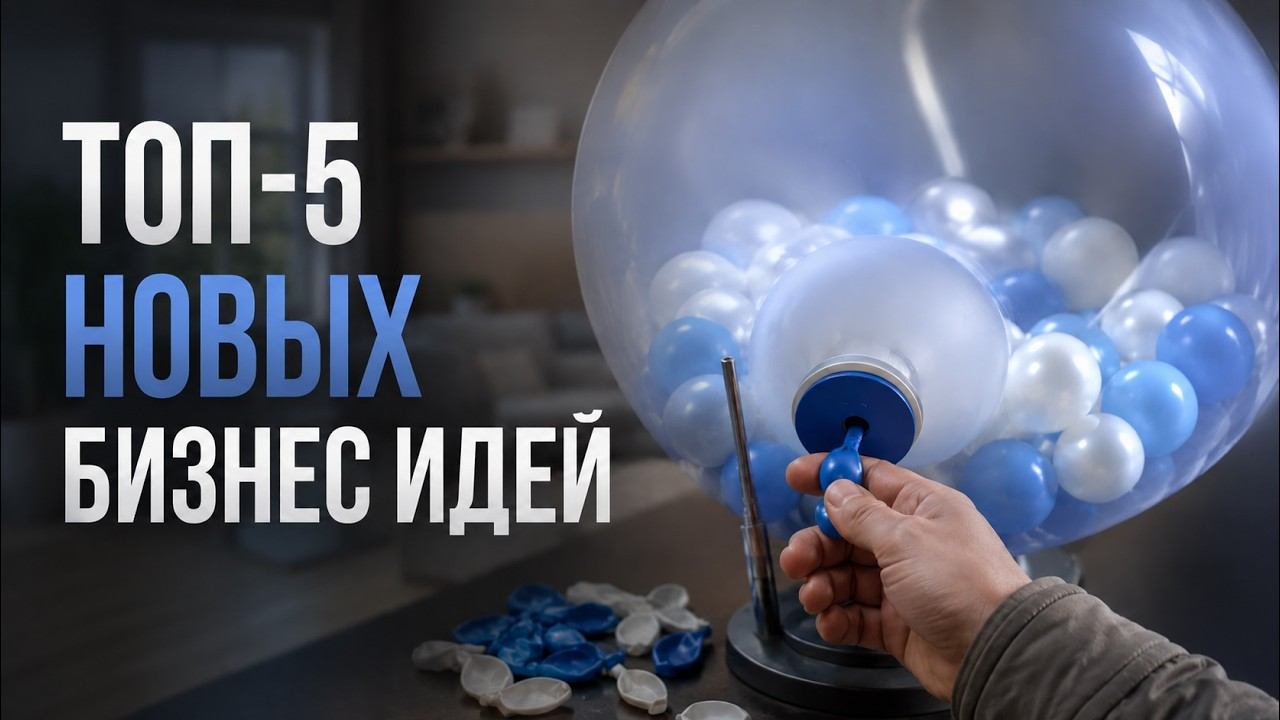 ТОП-5 БИЗНЕС ИДЕЙ С РЕАЛЬНОЙ ПРИБЫЛЬЮ! БИЗНЕС 2026!
