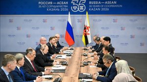 Владимир Путин встреча с Султаном Брунея-Даруссалама Хассаналом Болкиахом, Казань, 17 июня 2026 года