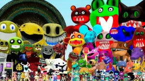 Страшные Смайли и Аномальный Хаос ПРОТИВ Игрушечных Зомби, Игрушечного Динозавра, Дельтирун