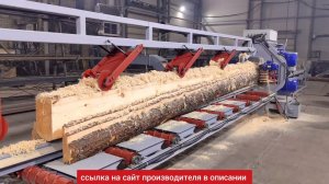 Лесопильный комплекс, бревнопильный станок и многопильный два в одном бревно от 16 до 48 лафет 10-21