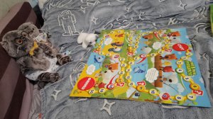 ВЛОГ С КОТАМИ БАСИКАМИ | играем  в настолку
