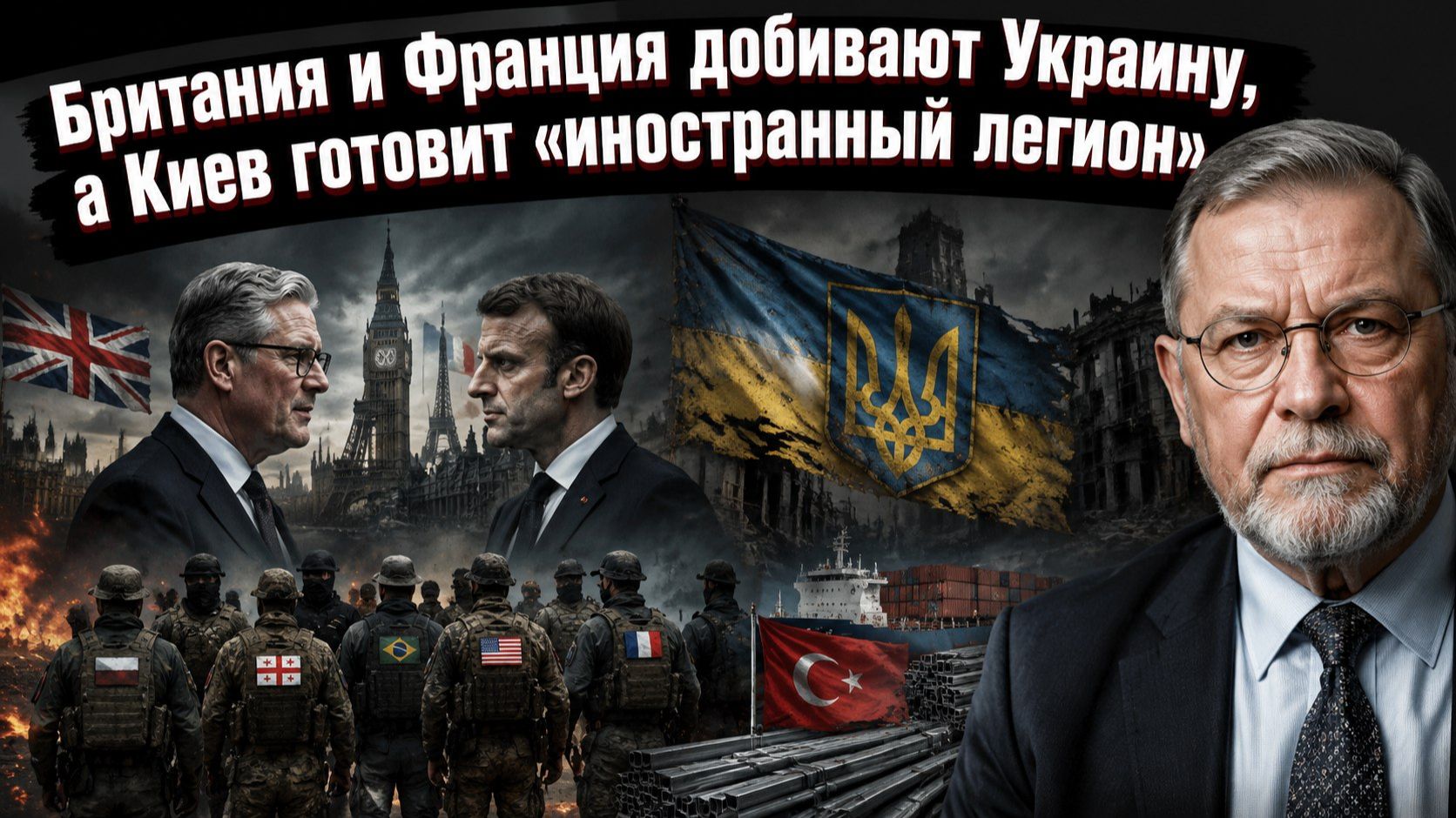 «До последнего наёмника»: Европа расширяет конфликт, а Киев меняет украинцев на иностранцев смотреть онлайн