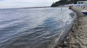 Анапа. Утренний пляж и море. 18 июня 2026.