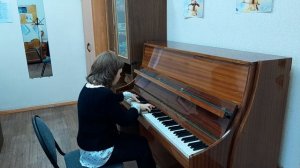 И. С. Бах. Песня c - moll