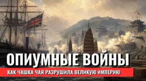 ОПИУМНЫЕ ВОЙНЫ  ГЛАВНАЯ ИСТОРИЧЕСКАЯ ТРАВМА КИТАЯ  ИСТОРИЯ ДЛЯ СНА