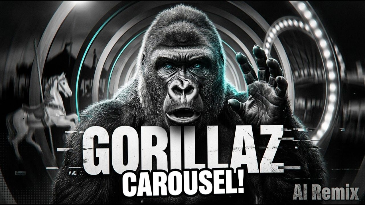 Carousel - Gorillaz Inspired Psycho Trip-Hop AI Mix for Lost Minds смотреть онлайн