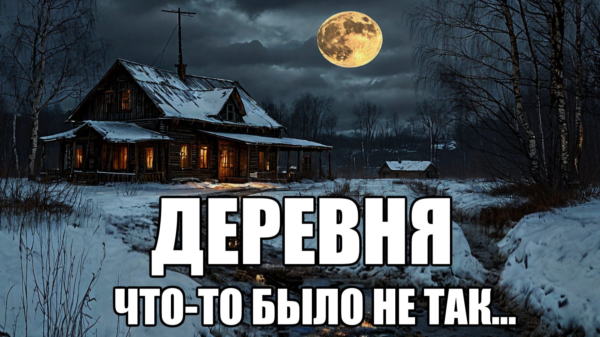 Страшные истории. ДЕРЕВНЯ. Что-то было не так... смотреть онлайн