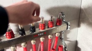 Как почистить расходомер на гребенке теплого пола VALTEC