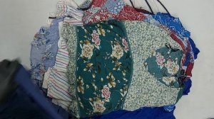 44605 Блузки женские премиум хлопок большие размеры, 1пак, Lds Premium Cotton Blouse XL, секонд (ext
