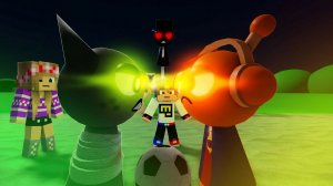 МОЙ ДРОН снял СПРУНКИ в МАЙНКРАФТ НУБ И ПРО ЭВОЛЮЦИЯ ВИДЕО MINECRAFT Евгенбро