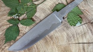 Клинки из нержавеющего дамаска