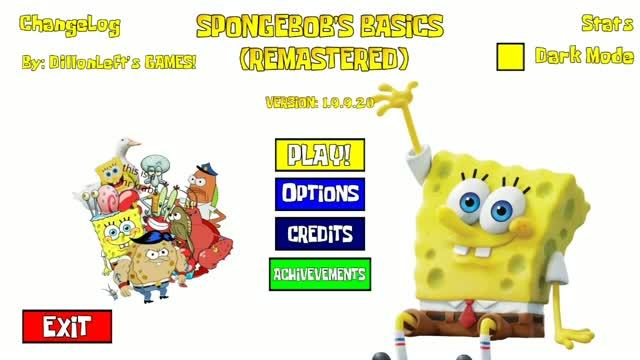 ГУБКА БОБ ХОЧЕТ ИЗБИТЬ СТУДЕНТА!!! Baldi Basic's mod "SpongeBob Basic's Remastered"