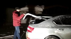 Упоры задней двеи Октавия А7 после замены