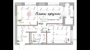 10. План групп включения. Поэтапное создание шаблона в Архикад (Archicad).