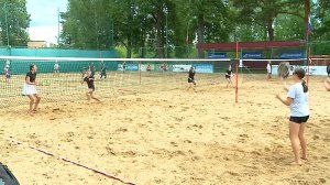 (Рыбинск-40) СОРЕВНОВАНИЯ ПО ПЛЯЖНОМУ ТЕННИСУ