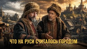 Что на Руси считалось городом. Герман Артамонов и Вадим Долгов // Фонд СветославЪ