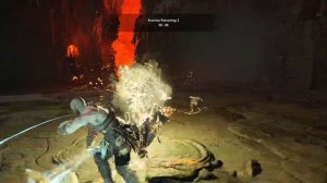 God of War HD PS ч.30 Муспельхейм, Встреча с Моди (без комментариев, интерфейса) 1440p60