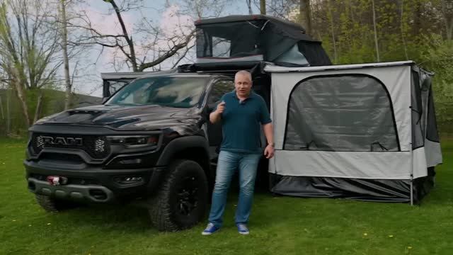 Ram TRX Camper Overland в пути! смотреть онлайн