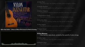 Nylon Jazz Guitar – 2 Hours of Warm 90s Groove for Work & Evening
