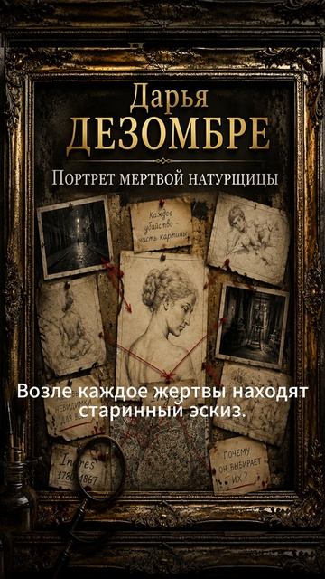 Дарья Дезомбре  Портрет мертвой натурщицы   #детектив #аудиокнига #слушатьаудиокнигу