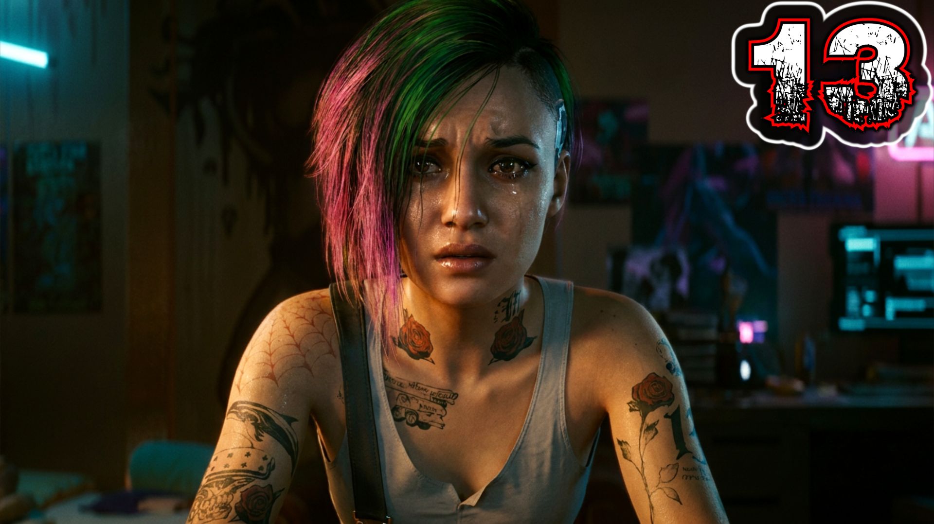 CYBERPUNK 2077 #13 - Двойная Жизнь [Джонни Сильверхенд. Джуди. Эвелин Паркер]