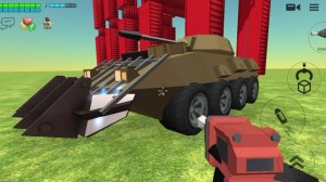 Как сделать улучшенный БТР в Chicken Gun.