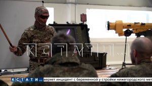 Новая группа резервистов из отряда «БАРС-НН» начала подготовку к работе с новым вооружением