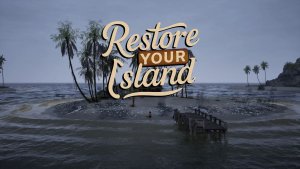 Restore Your Island - Из бомжа во владельца островом! Очищаем остров! #2