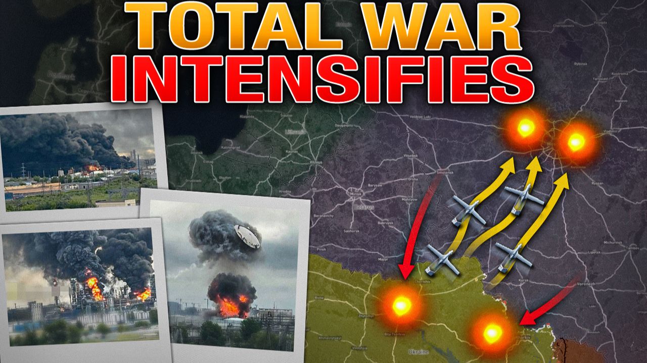 Moscow Oil Refinery Destroyed🎯🔥555 Drones Shot Down💥 Russia Prepares Retaliation⚔️ MS 2026.06.18 смотреть онлайн