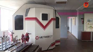 На комбинате «Азовсталь» установили современный тренажер машиниста тепловоза