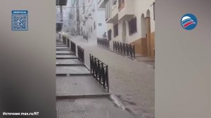 Молниеносное затопление за 20 минут: улицы испанского города Хаэн превратились в реки