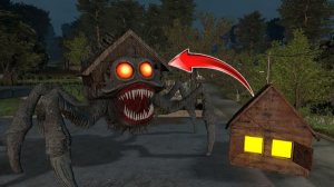 Главный Монстр Дома Сбежал! 🏠😱 (Garry's Mod)