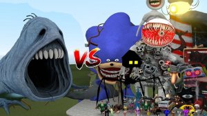 ГЛУБОКОВОДНЫЙ КРИКУН ТРЕВОР ХЕНДЕРСОН vs ВСЕХ МОНСТРОВ в Garry's Mod!