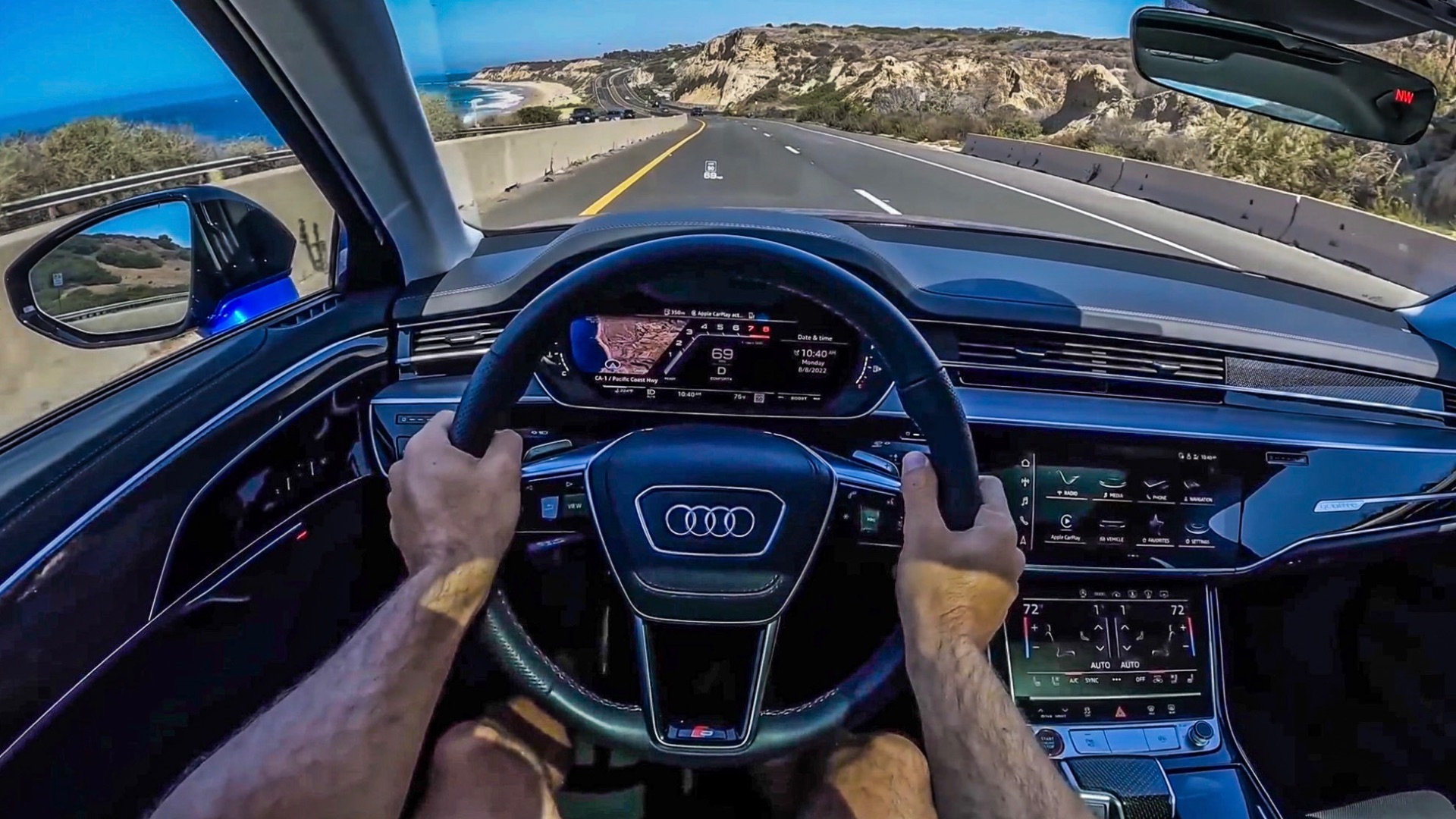 Audi S8 L POV DRIVE в 4К! смотреть онлайн