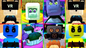 Фиолетовый город в игре Super Bear Adventure: прохождение игры