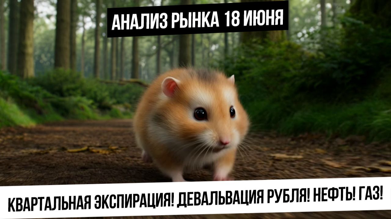 Анализ рынка 18 июня. Экспирация! Девальвация рубля! Нефть и газ! Золото и серебро вверх? смотреть онлайн