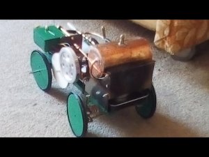 Паромобиль На Радиоуправлении | Steam car model