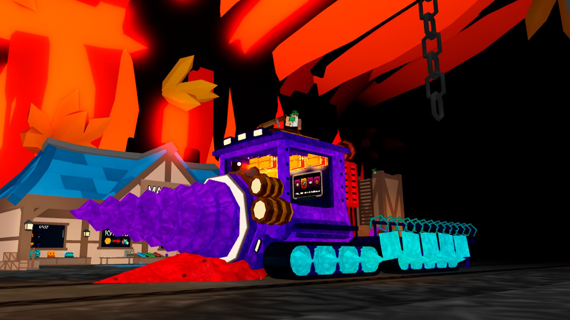 Roblox Бурите к ядру Земли 360.000м до 550.000м