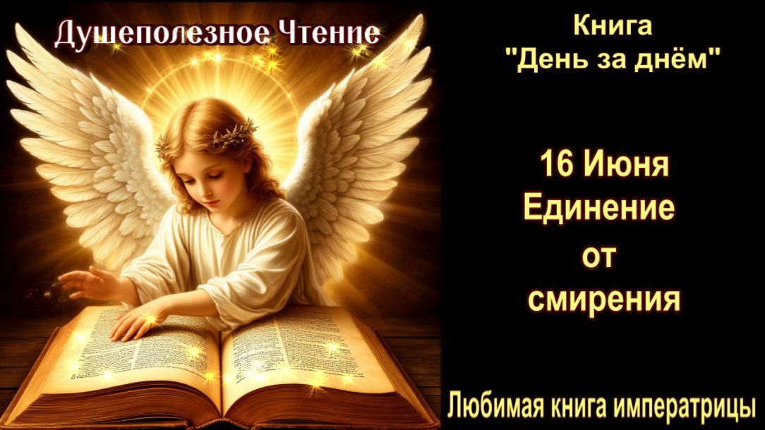 16 Июня "Единение от смирения" День за днем