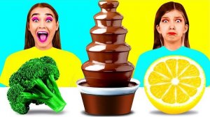 Шоколадный Фонтан Челлендж | Вкусные Рецепты