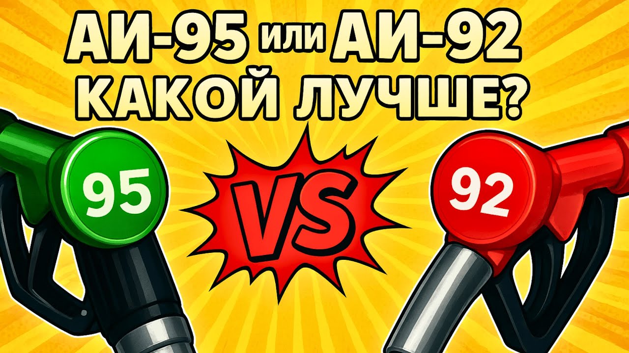 АИ-92 или АИ-95? РАЗОБЛАЧАЕМ главные мифы о бензине!