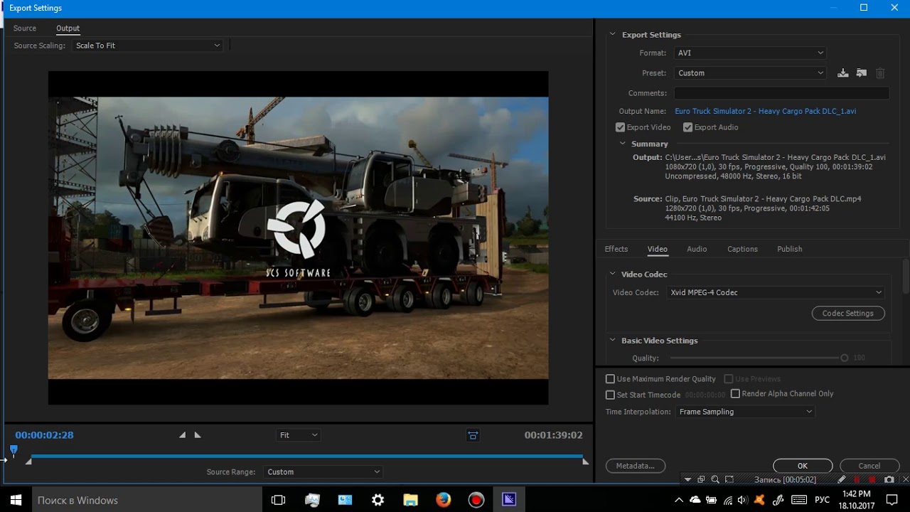 Обзор видеоконвертора Adobe Media Encoder CC 2017 смотреть онлайн