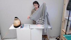 Тестирую гладильную доску - тумбочку