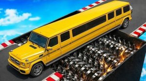 ПРОЕХАЛ ОГРОМНУЮ ДРОБИЛКУ НА ЧИТЕРСКОМ СПОРТКАРЕ В ГТА 5! ЭКСПЕРИМЕНТ GTA 5 ОНЛАЙН
